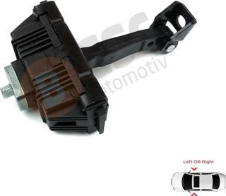 ESC Otomotiv BMW 3 Serisi E92 E93 Coupe Convertible için Ön Sağ veya Sol Kapı Gergisi 551217193671