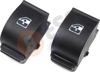 ESC Otomotiv Fiat Citroen Peugeot İçin 2 Adet Cam Açma Düğme Kapağı 735417033