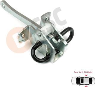 ESC Otomotiv BMW 5 Serisi E34 7 Serisi E32 için Arka Sağ veya Sol Kapı Gergisi 51228168090
