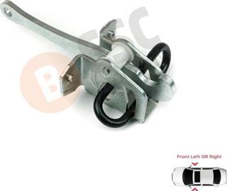 ESC Otomotiv BMW 5 Serisi E34 7 Serisi E32 için Ön Sağ veya Sol Kapı Gergisi 51218155698
