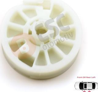 ESC Otomotiv V2EWR5454 Kia Sportage MK4 QL 2017-2021 için Sol Cam Kriko Gergi Makarası 82471D9010 83471D9000