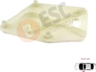 ESC Otomotiv VW Polo MK5 için Ön Sol Cam Motor Kapağı 6R4837461J