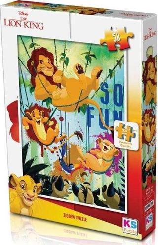 Ks Games Lion King Puzzle 50LK709