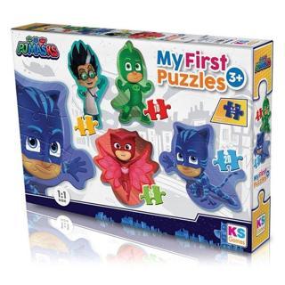 Pj Masks Ks Games My First Cut Out Puzzles 4in1 PJM 10304
