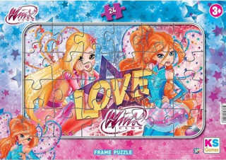 Ks Games Winx Frame Puzzle 24 WINX 704