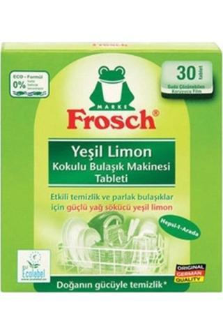 Yeşil Limonlu Bulaşık Deterjanı Tablet 30 Lu