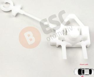 ESC Otomotiv Fiat Doblo MK1 İçin Sol Ön Cam Kriko Klipsi 51830870