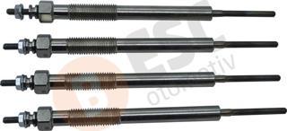 ESC Otomotiv Isuzu D Max Rodeo MK1 için 4 Adet Isıtma Bujisi 11 Volt 8 9817 4898 0