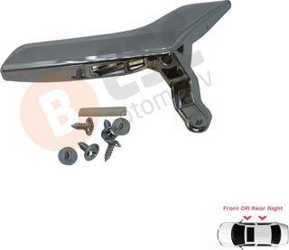 ESC Otomotiv Mercedes W204 için İç Kapı Açma Kolu Sağ 2047202763 PARLAK