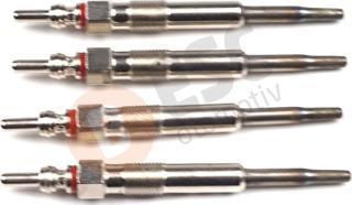 Audi VW Skoda Seat 1.9 2.0 için 4 Adet Isıtma Bujisi GX2097,