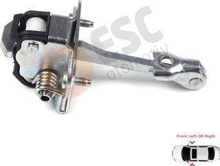 Citroen C3 MK2 SC A51 2009-2016 İçin Ön Sağ veya Sol Kapı Gergi Yayı 9181Q4
