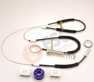 Audi A3 MK2 8P 8PA 8P1 2003-2013 4/5 Kapı 8P4837462 İçin Elektrikli Ön Sağ Cam Kriko Tamir Seti