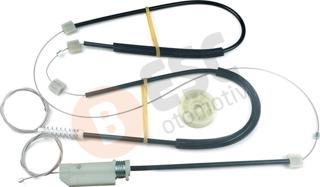 Audi TT Tipi 8J MK2 2006-2014 İçin Ön Sağ Kapı Elektrikli Cam İndirme Kaldırma Kriko Tamir Seti