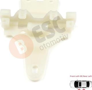 EWR5146 Nissan Terrano MK2 R20 93 06 İçin Arka Sol Cam Kriko Tamir Klipsi