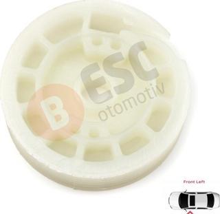 Peugeot 306 1993-2002 İçin Sol Ön Cam Kriko Tamir Makarası