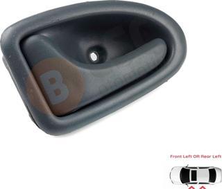 Renault Clio 2 Scenic 1 Trafic Logan 1 Daily 3 Master 2 İçin Gri Sol İç Açma Kapı Kolu 7700434716