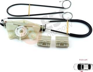 VW Touareg MK1 7L Porsche Cayenne 9PA 955 957 2002-2010 7L0837461 İçin Ön Sol Cam Kriko Tamir Seti