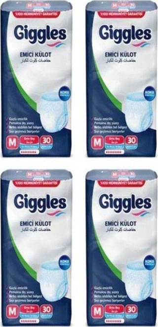 Giggles Emici Külot M 120 Adet
