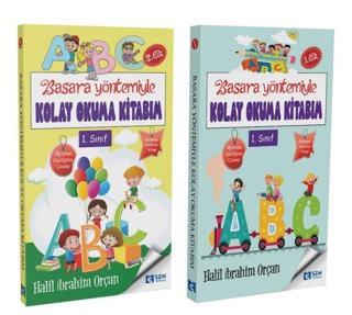 Basara Yöntemiyle Kolay Okuma Kitabım Seti - 2 Kitap Takım - Halil İbrahim Orçan - Sen Yayınları