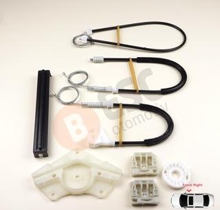 Skoda Octavia MK1 1U 2001-2010 Makyajlı Kasa 1U0837462B İçin Elektrikli Ön Sağ Cam Kriko Tamir Seti
