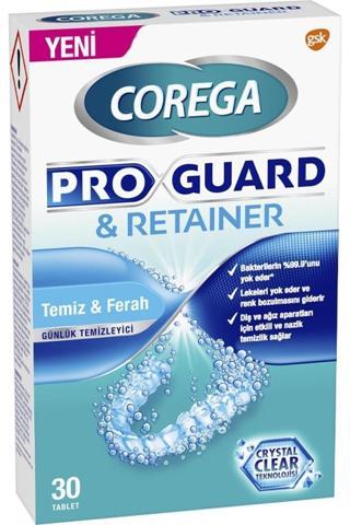 Corega Proguard & Retainer Diş Aparatı Temizleyici Tablet 30’lu Kategori: Diş Beyazlatma Ürün