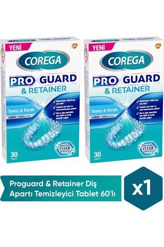 Corega Proguard & Retainer Diş Apartı Temizleyici Tablet 60'lı Cbkshop