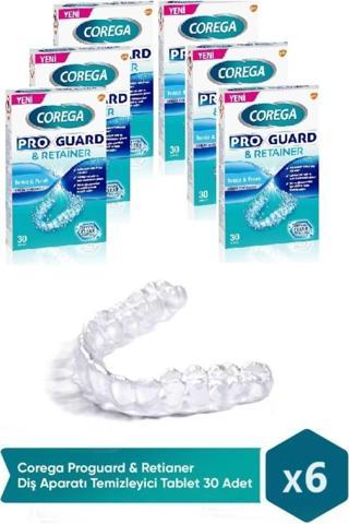 Corega Proguard & Retianer Diş Aparatı Temizleyici Tablet 150 Adet (30x6)