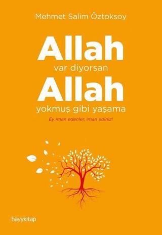 Allah Var Diyorsan Allah Yokmuş Gibi Yaşama - Mehmet Salim Öztoksoy - Hayykitap