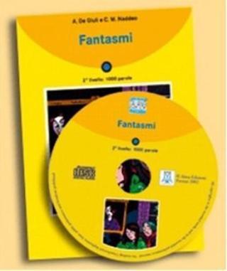 Fantasmi + CD (İtalyanca Okuma Kitabı Temel-Üst Seviye) A1-A2 - Alessandro De Giuli - Nüans