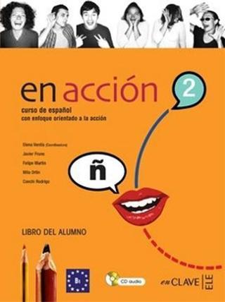 En Accion 2 Libro del Alumno (Ders Kitabı + 2 CD) İspanyolca Orta Seviye - Elena Verdia - Nüans