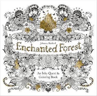 Enchanted Forest: An Inky Quest and Colouring Book - Johanna Basford - Laurence King Publishing