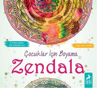 Çocuklar İçin Boyama - Zendala - Kolektif  - Ren Kitap Yayınevi