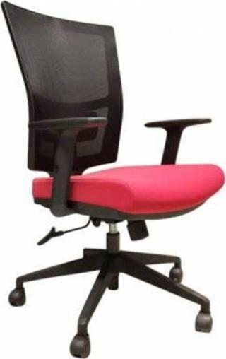 Herkese Mobilya H-8011 Siyah Kırmızı Fileli Çalışma Sandalyesi