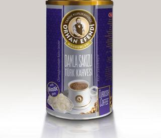 Orhan Efendi Damla Sakızlı Türk Kahvesi 250 Gr Teneke