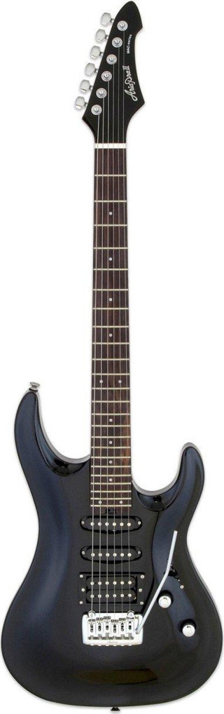 Aria Pro II MACSTDMBK Elektro Gitar HSS RW