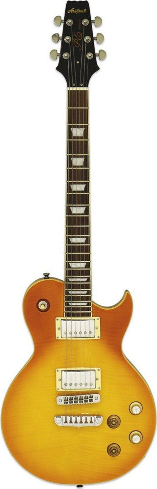 Aria Pro II PE350PGAGLD Elektro Gitar HH RW