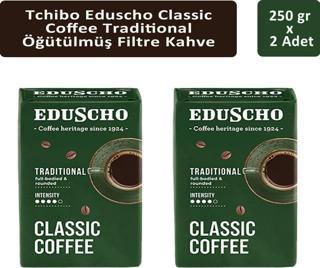 Tchibo Eduscho Classic Coffee Traditional Öğütülmüş Filtre Kahve 250 gr x 2 Adet