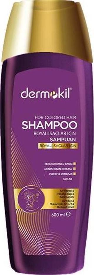 Dermokil Boyalı Saçlar İçin Şampuan 600 ml