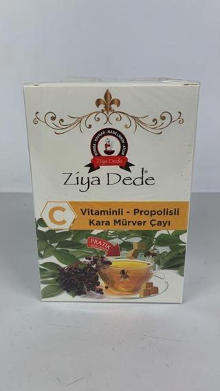 Ziya Dede Atom Çayı C Vitaminli - Propolisli Kara Mürver Çayı