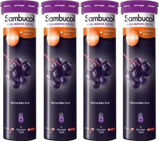 Sambucol_Plus Efervesan 15 Tablet 4 Adet
