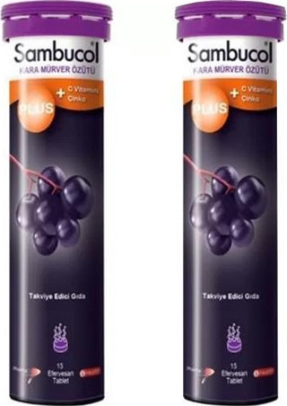 Sambucol_Plus Efervesan 15 Tablet - 2 Adet