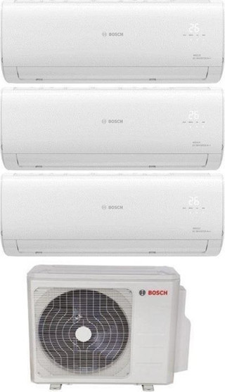 Bosch Multi Split İnverter Klima 42000 Btu 1 Dış + 3 İç Ünite 12000 + 12000 + 18000 Btu
