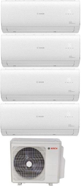 Bosch Multi Split İnverter Klima 42000 Btu 1 Dış + 4 İç Ünite 12000 + 12000 + 12000 + 18000 Btu