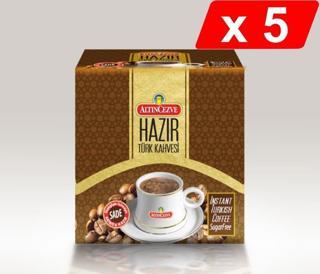 Altıncezve Hazır Türk Kahvesi Sade (20 Adet x 7 Gr) x 5 Paket
