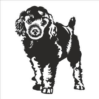 YAVRU KÖPEK FOLYO STİCKER 80cm Uzunluk
