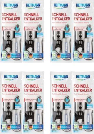 Heitmann Hızlı Kireç Çözücü Toz 2 x 15 Gr x 4 Adet