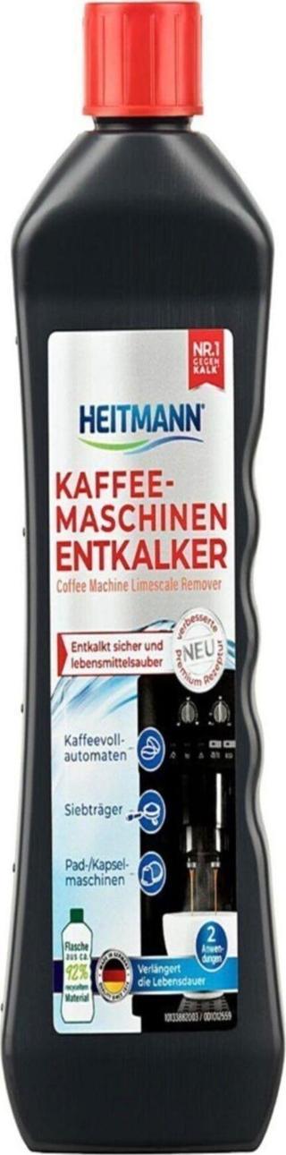 Heitmann Kahve Makinesı (Otomatik,Portafiltre,Ped,Kapsül) Temizleme Ve Kireç Sökücü Özel Sıvı 250Ml