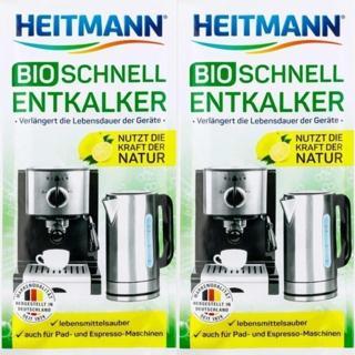 Heitmann Kahve Makinesi Kettle Bio Toz Kireç Çözücü 2X25 Gr