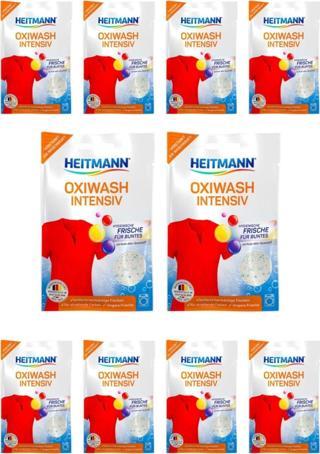 Heitmann Oxi Wash Intensive Çamaşırlar Için Yoğun Temizleyici Ve Leke Çıkarıcı Deterjan 50 Gr x 10 Adet