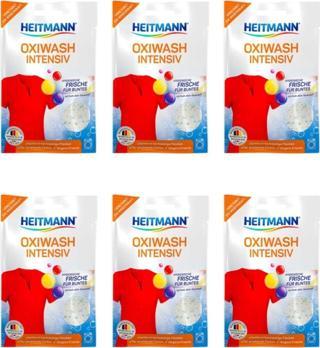 Heitmann Oxi Wash Intensive Çamaşırlar Için Yoğun Temizleyici Ve Leke Çıkarıcı Deterjan 50 Gr x 6 Adet